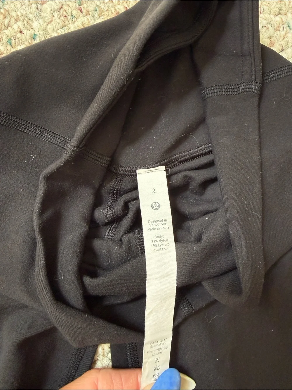 lululemon athletica Black High-Waist Leggings